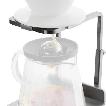 Adjustable Stainless Steel Pour Over Stand, Silver