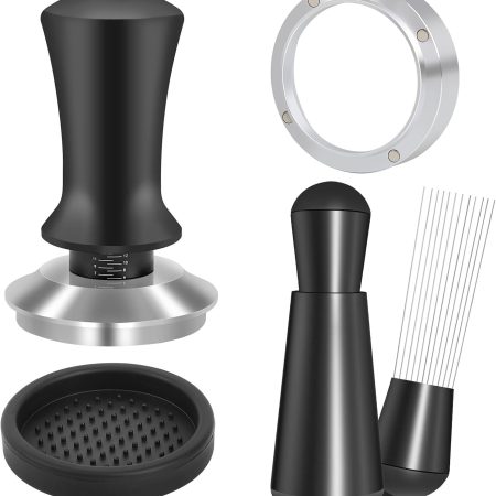 51mm Spring Tamper and Dosing Kit with Funnel and Tool