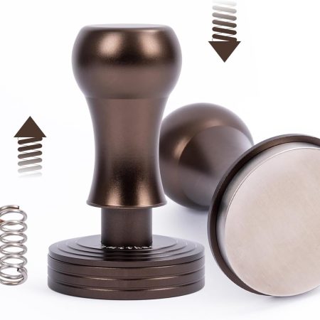 58.5mm Adjustable Spring Tamper with Three Tension Springs
