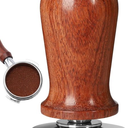 51mm Spring-Loaded Tamper with Flat Stainless Base