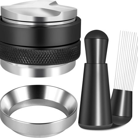 51mm Coffee Leveler and Tamper Kit Including Dosing Ring