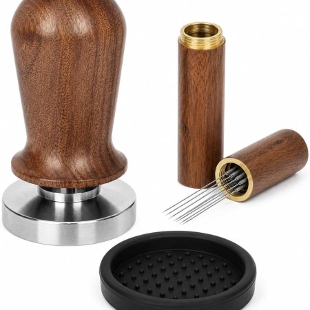 51mm Spring-Loaded Tamper Set with Calibrated Distributor