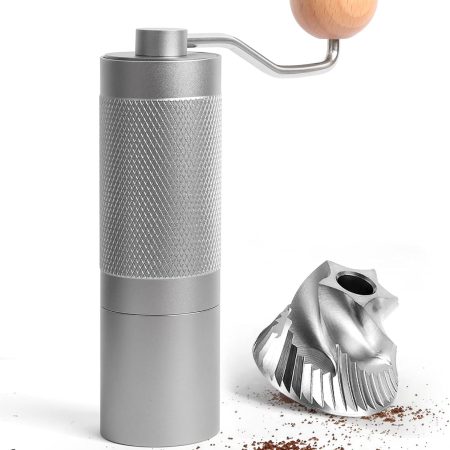 All-Metal Portable Manual Conical Burr Coffee Grinder