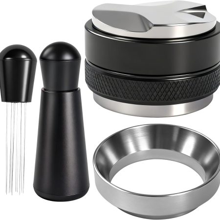 51mm Barista Preparation Set: Tamper, Distributor, Funnel